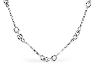 B310-05531: TWIST CHAIN (18IN, 0.8MM, 14KT, LOBSTER CLASP)