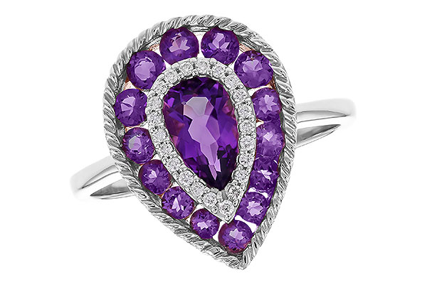 B310-07340: LDS RG 1.14 TW AMETHYST 1.22 TGW