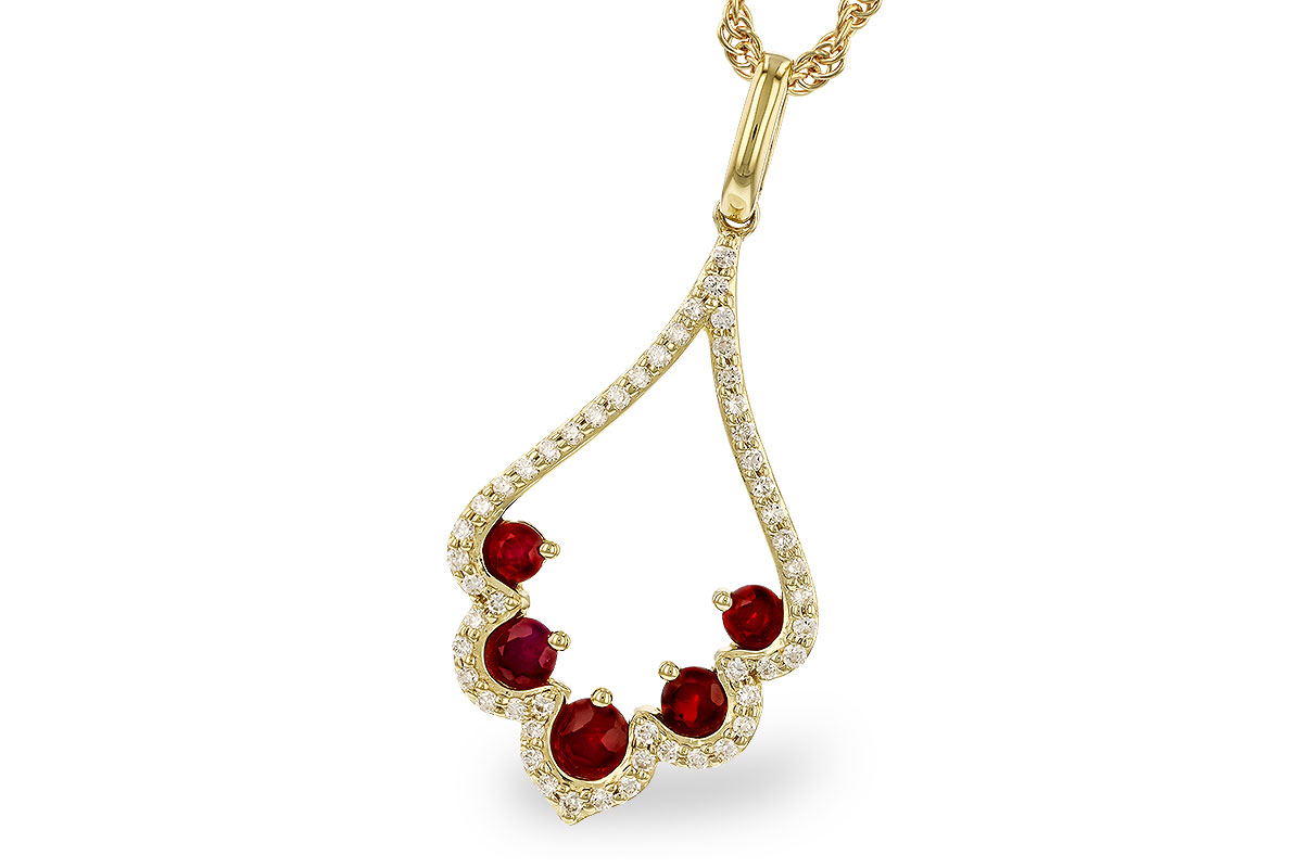 B310-08231: NECK .34 RUBY .53 TGW