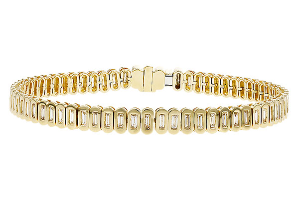 B310-90977: BRACELET 1.70 TW BAGUETTE (7")
