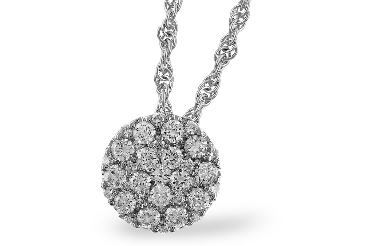 B310-93640: NECKLACE .25 TW