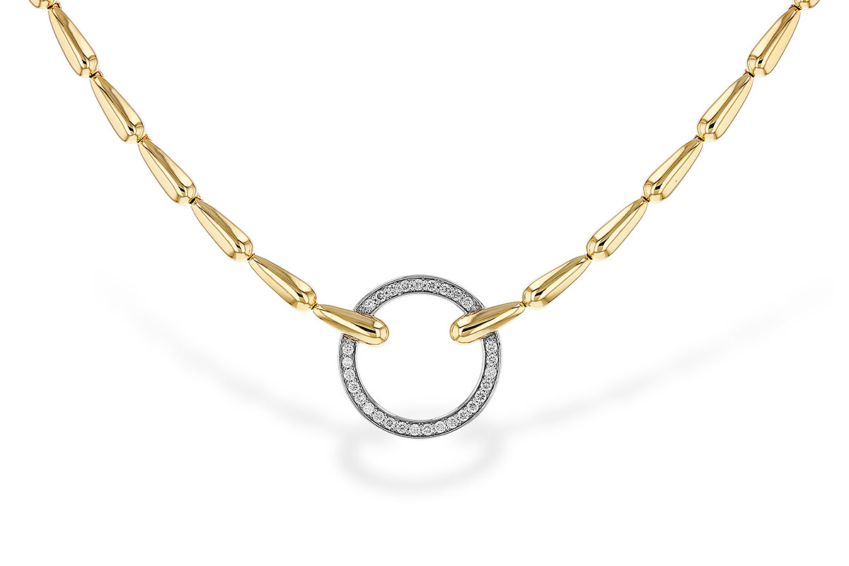 B310-99131: NECKLACE .33 TW (17")