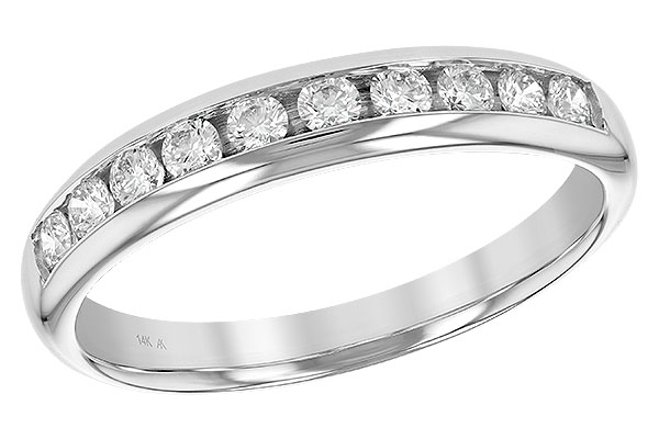 C129-14613: LDS WED RG .32 TW (10 STONES)