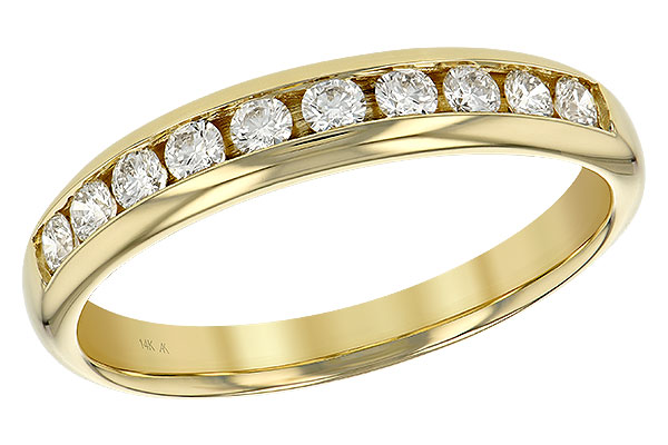 C129-14613: LDS WED RG .32 TW (10 STONES)