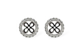 C223-67295: EARRING JACKETS .30 TW (FOR 1.50-2.00 CT TW STUDS)