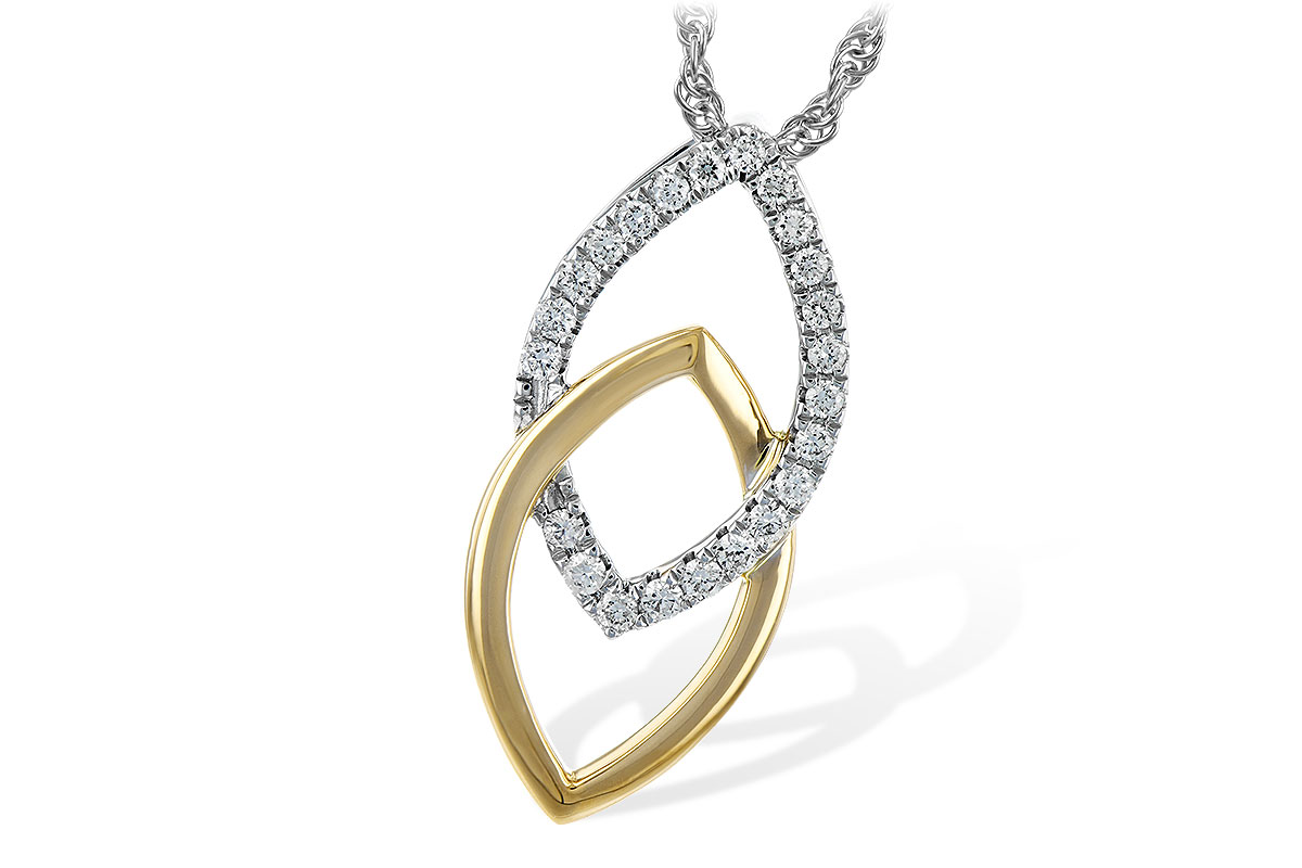 C225-52804: NECKLACE .20 TW