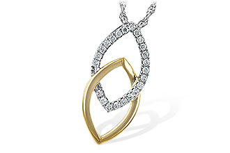 C225-52804: NECKLACE .20 TW