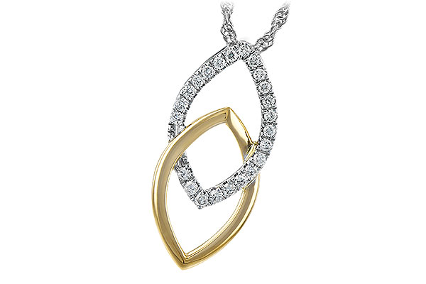 C225-52804: NECKLACE .20 TW