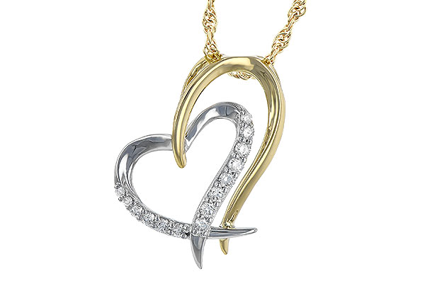 C226-39140: NECKLACE .15 TW