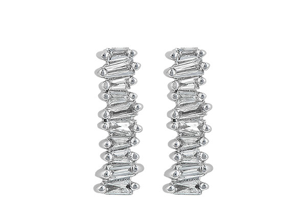 C226-40086: EARR .21 TW BAGUETTES