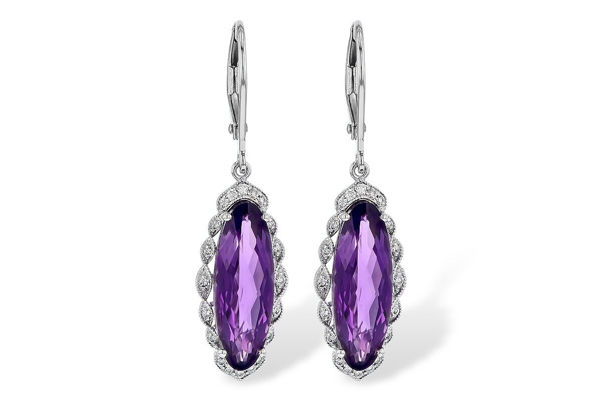 C226-43640: EARR 4.75 AMETHYST 4.90 TGW