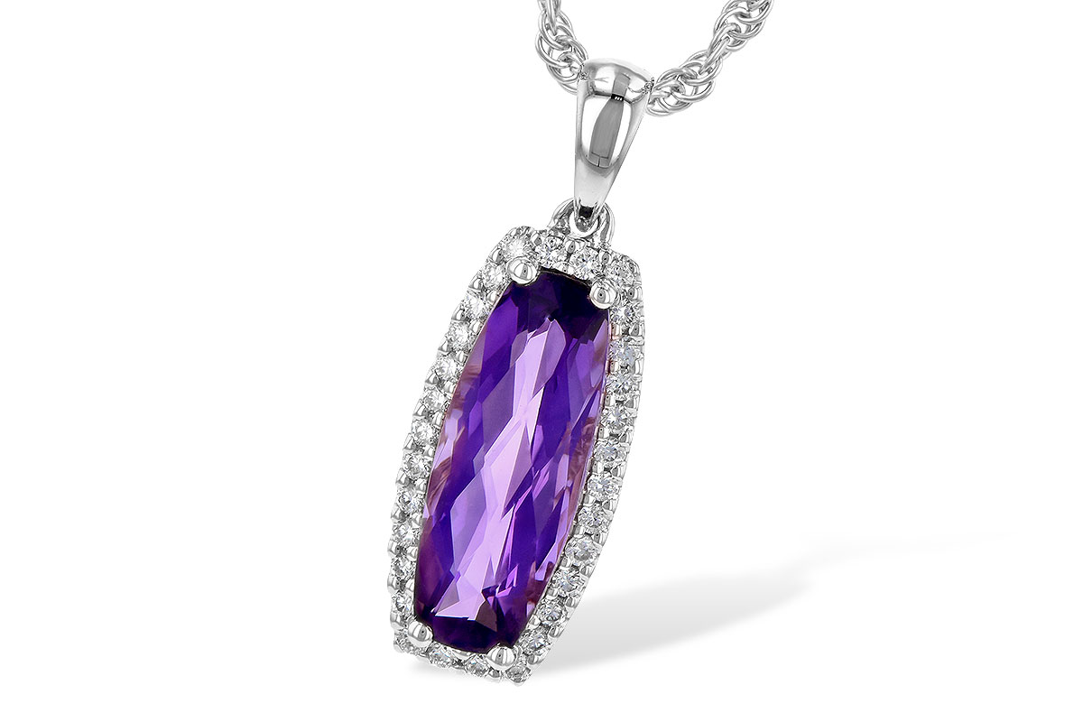 C226-43658: NECK 1.34 AMETHYST 1.46 TGW