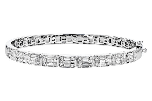 C309-11877: BANGLE 1.25 TW BAGUETTES