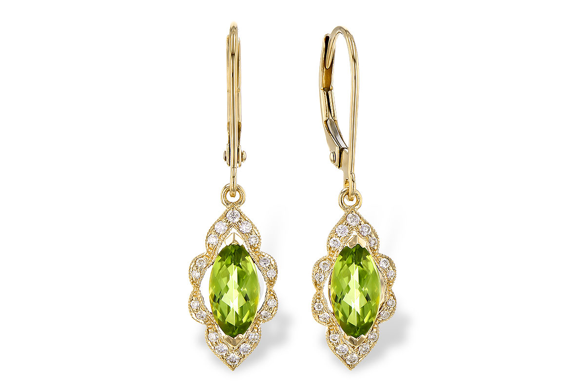 C309-15522: EARR 1.25 PERIDOT 1.40 TGW