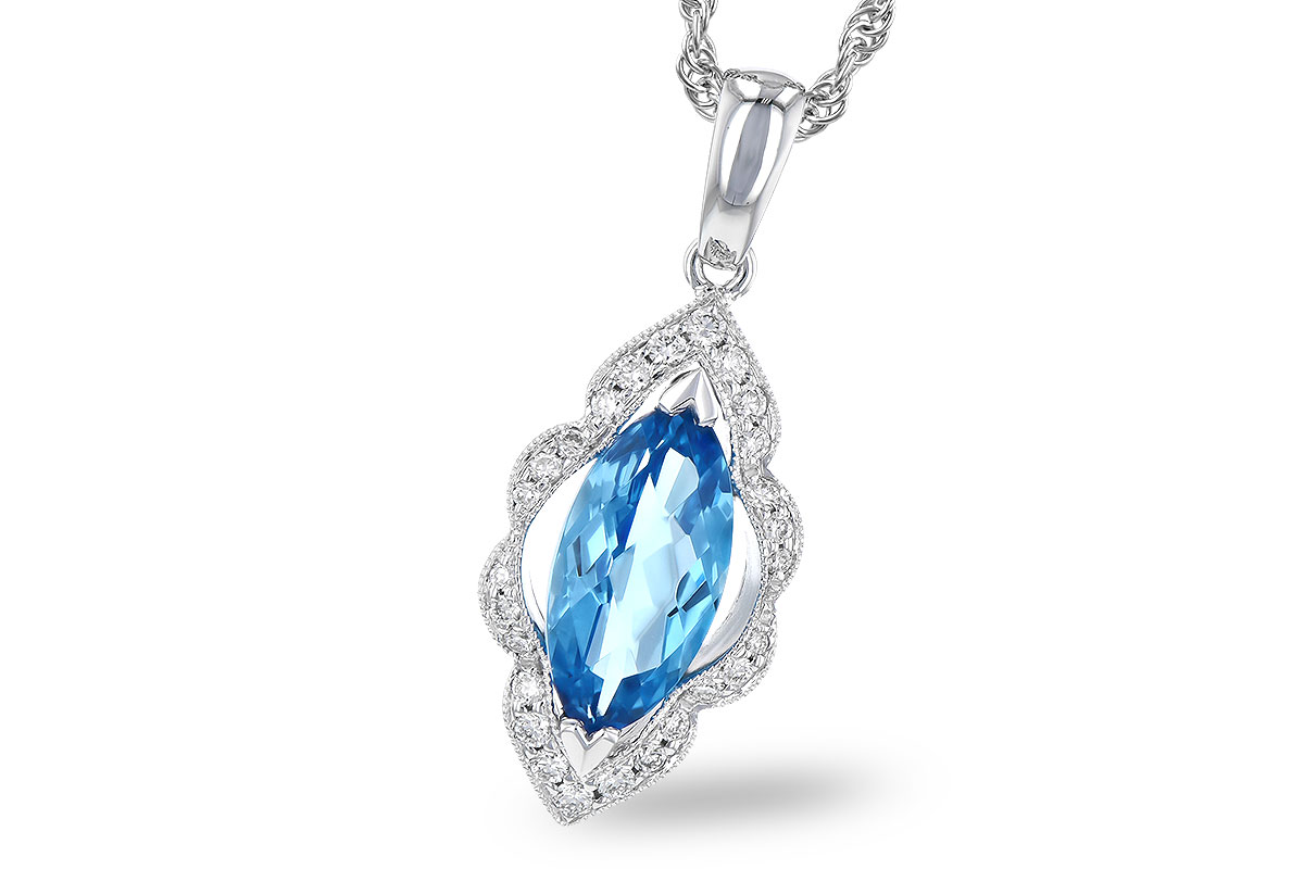 C309-15531: NECK 1.26 BLUE TOPAZ 1.37 TGW