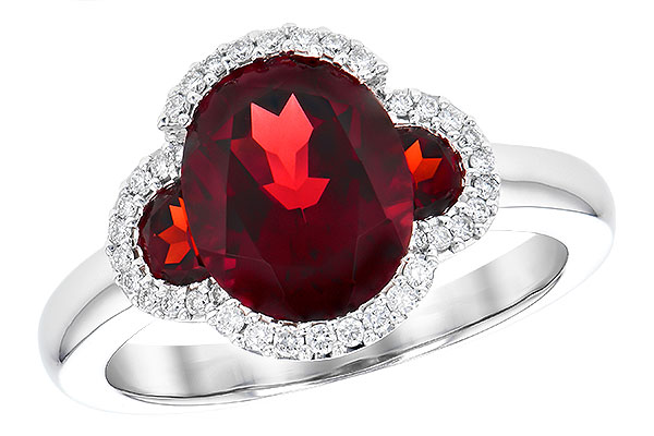 C309-15540: LDS RG 3.29 TW GARNET 3.45 TGW