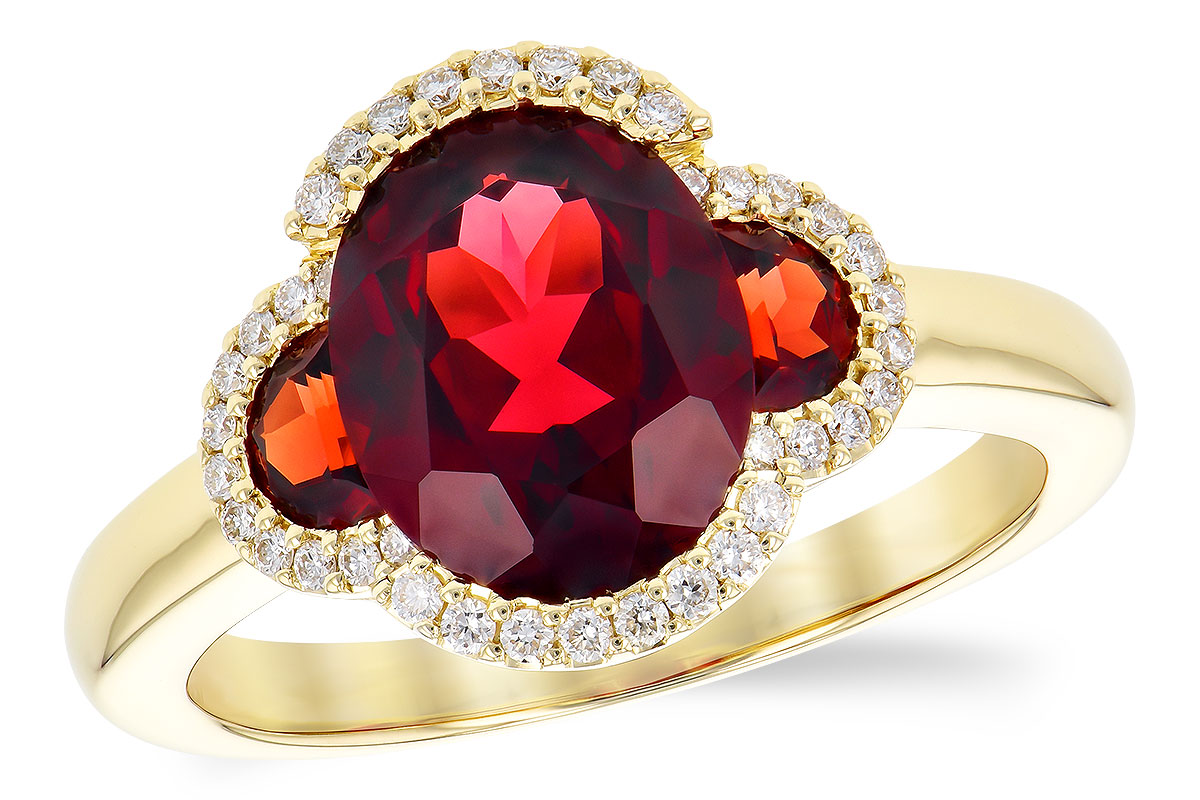 C309-15540: LDS RG 3.29 TW GARNET 3.45 TGW