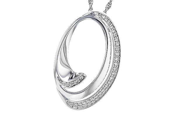C309-16395: NECKLACE .14 TW