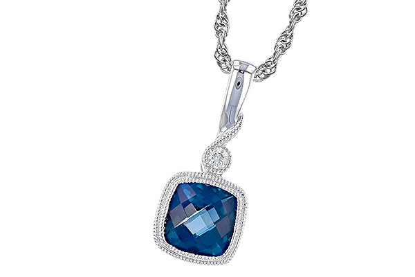 C310-00004: NECK 1.05 LONDON BLUE TOPAZ 1.07 TGW