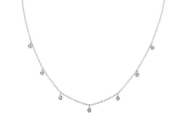 C310-00986: NECKLACE .12 TW (18")