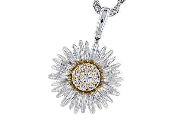 C310-02786: NECKLACE .10 TW