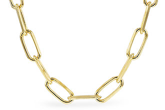 C310-05513: PAPERCLIP LG (24IN, 4.0MM, 14KT, LOBSTER CLASP)