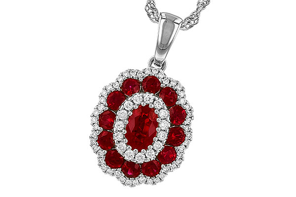C310-08258: NECK 1.29 RUBY TW 1.52 TGW (6x4MM RUBY)