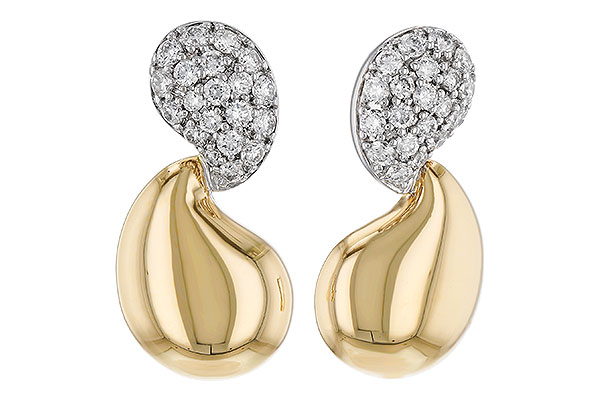 C310-91895: EARRINGS .33 TW