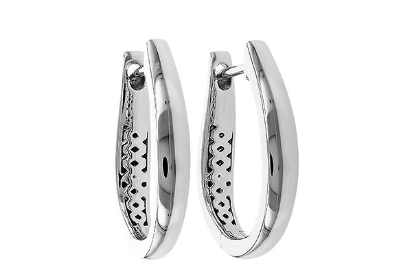 C310-96440: GOLD EARRINGS (17MM)