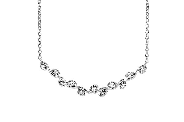 C310-98222: NECKLACE .25 TW (18")