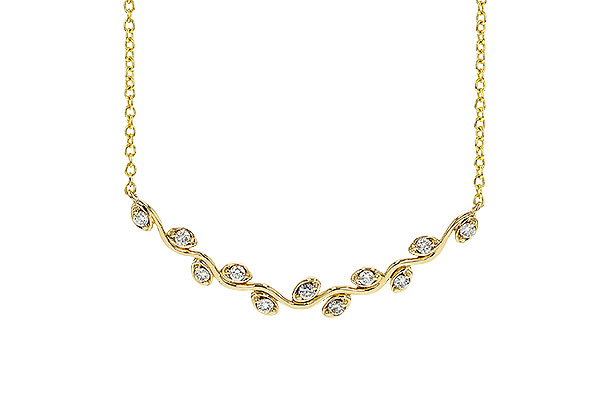 C310-98222: NECKLACE .25 TW (18")