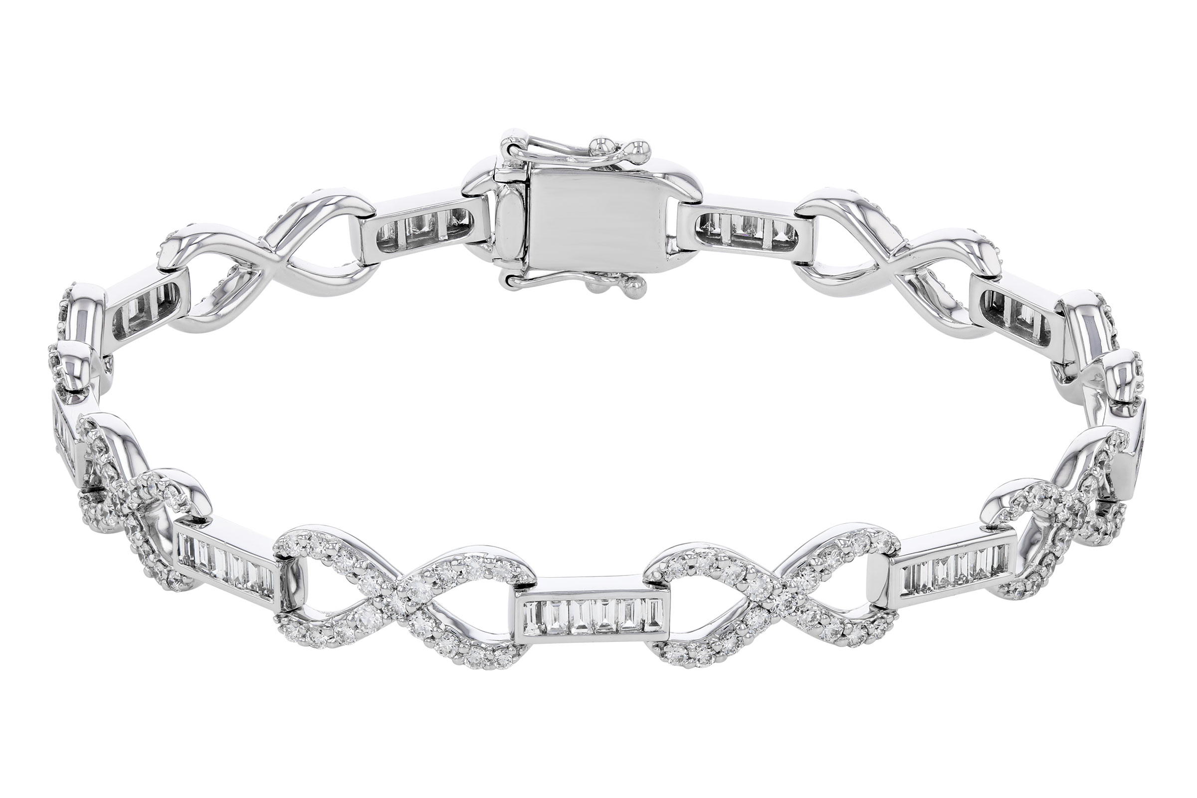 C311-83695: BRACELET 1.00 TW BAG 2.45 TW (7")