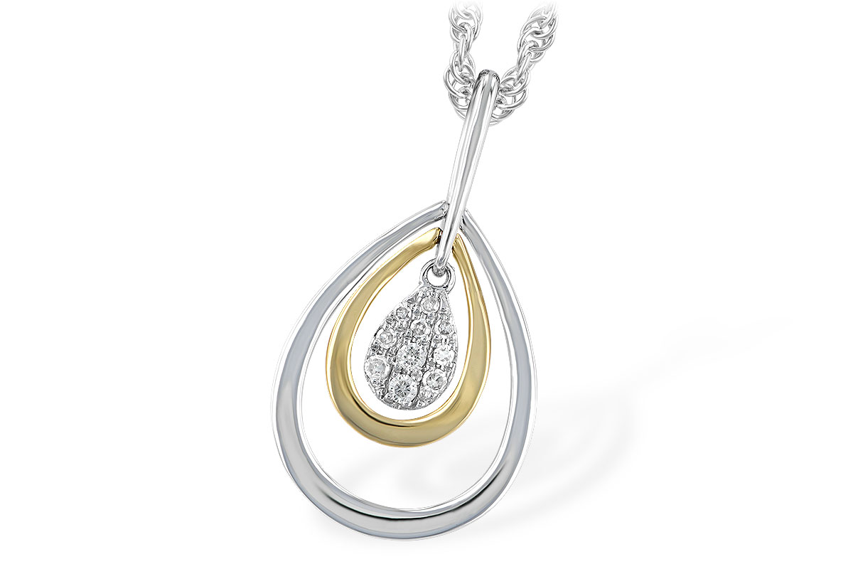 D220-03722: NECKLACE .04 TW