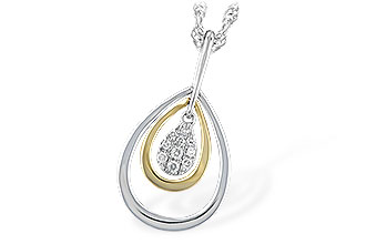 D220-03722: NECKLACE .04 TW