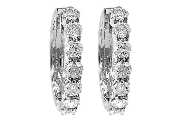 D221-84567: EARRINGS 2 CT TW