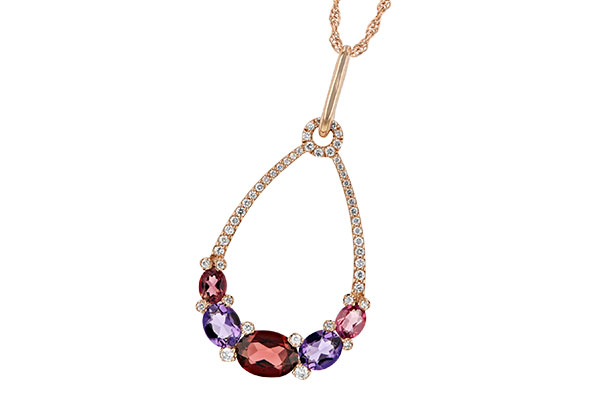 D223-67349: NECK 1.47 SEMI-PRECIOUS 1.67 TGW