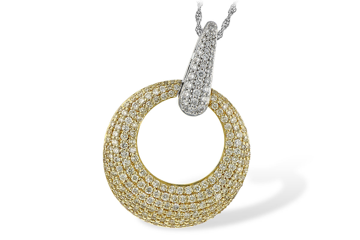 D225-48258: NECK 1.64 YELLOW DIAS 1.90 TW