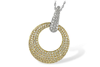 D225-48258: NECK 1.64 YELLOW DIAS 1.90 TW