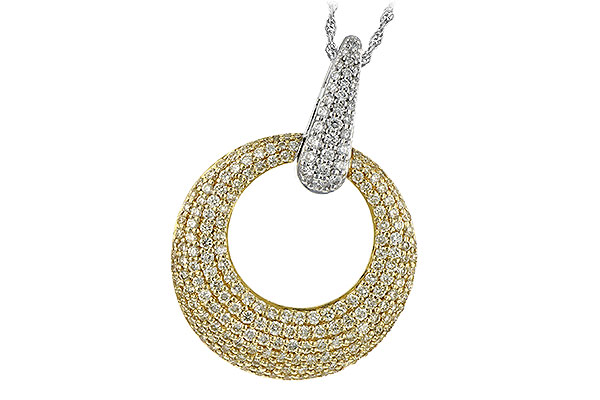 D225-48258: NECK 1.64 YELLOW DIAS 1.90 TW