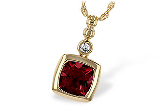 D225-50040: NECK 1.40 GARNET 1.44 TGW