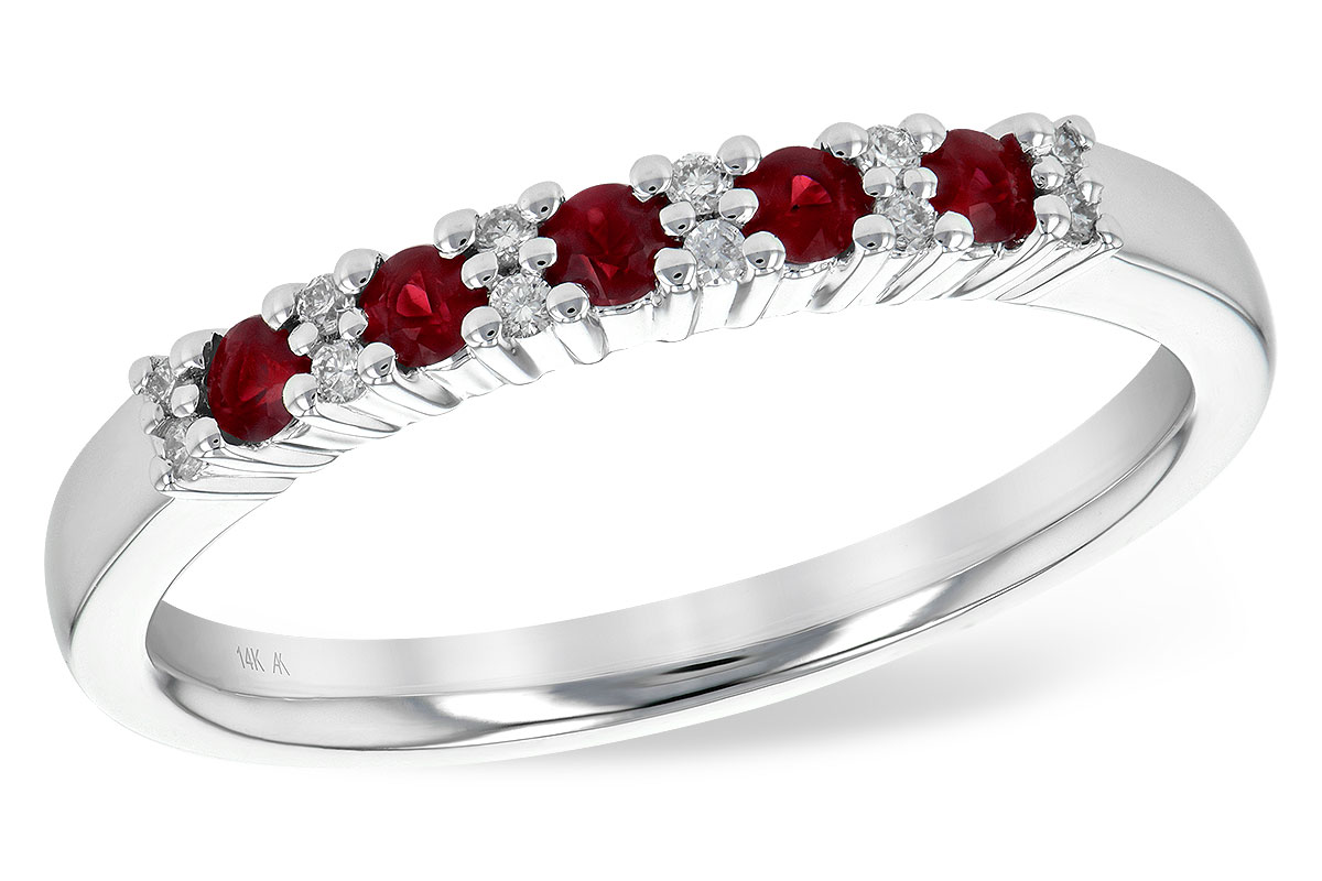D226-37358: LDS WED RG .22 RUBY .29 TGW