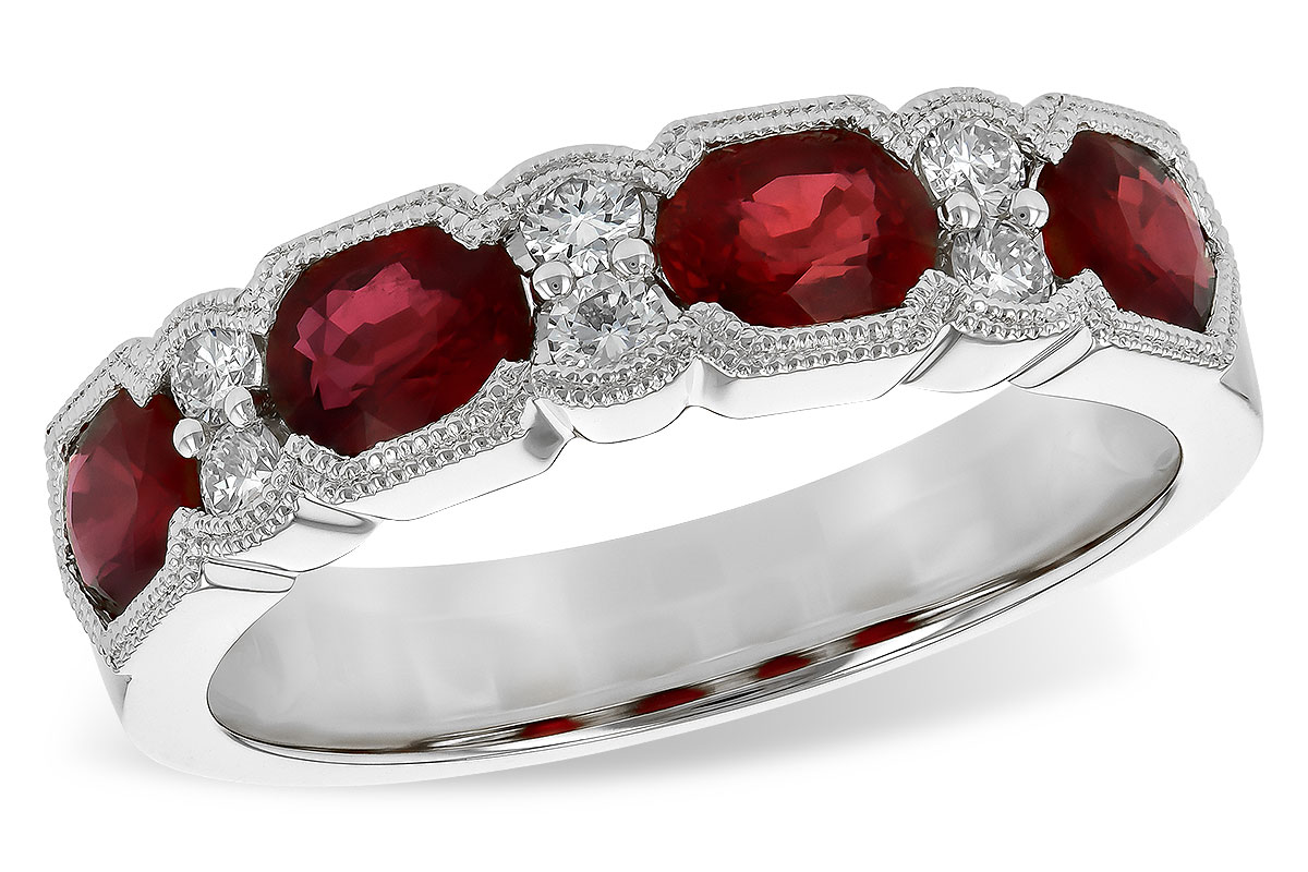 D226-38249: LDS WED RG 1.66 RUBY 1.84 TGW (5x4MM RUBY)
