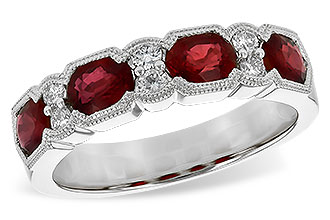 D226-38249: LDS WED RG 1.66 RUBY 1.84 TGW (5x4MM RUBY)