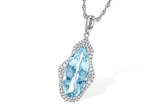 D226-41849: NECK 3.97 AQUAMARINE 4.20 TGW