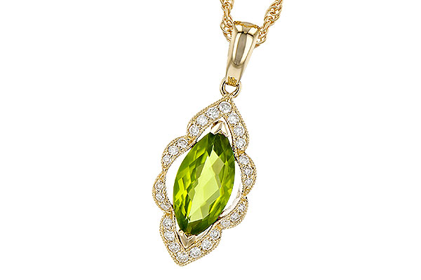 D226-41886: NECK .94 PERIDOT 1.05 TGW