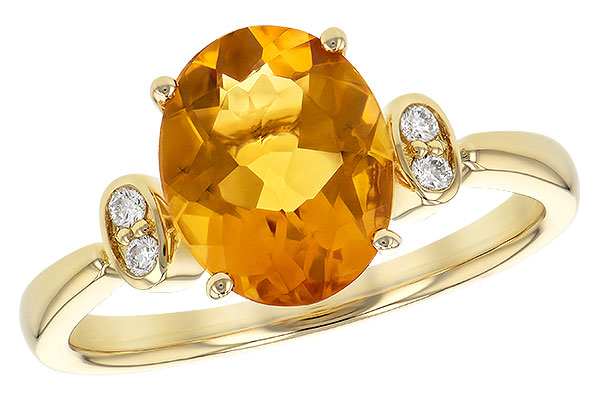D226-43722: LDS RG 2.04 CITRINE 2.10 TGW (10x8MM CIT)