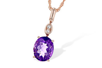 D226-44549: NECK 2.10 AMETHYST 2.13 TGW (10x8MM AMY)