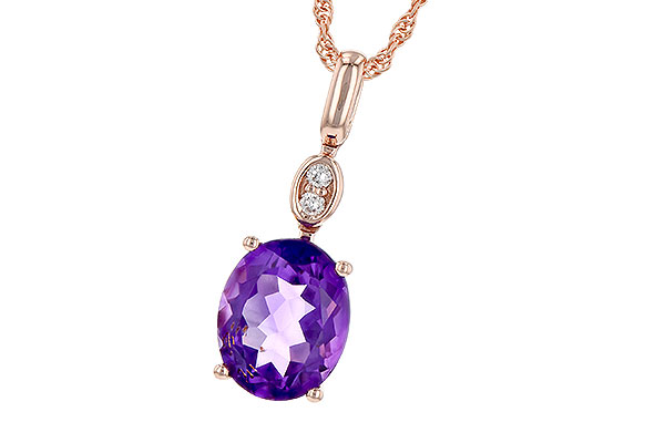 D226-44549: NECK 2.10 AMETHYST 2.13 TGW (10x8MM AMY)