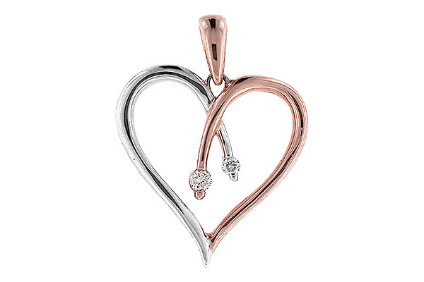 D309-13722: F042-76385 MADE IN PINK & WG .04 TW