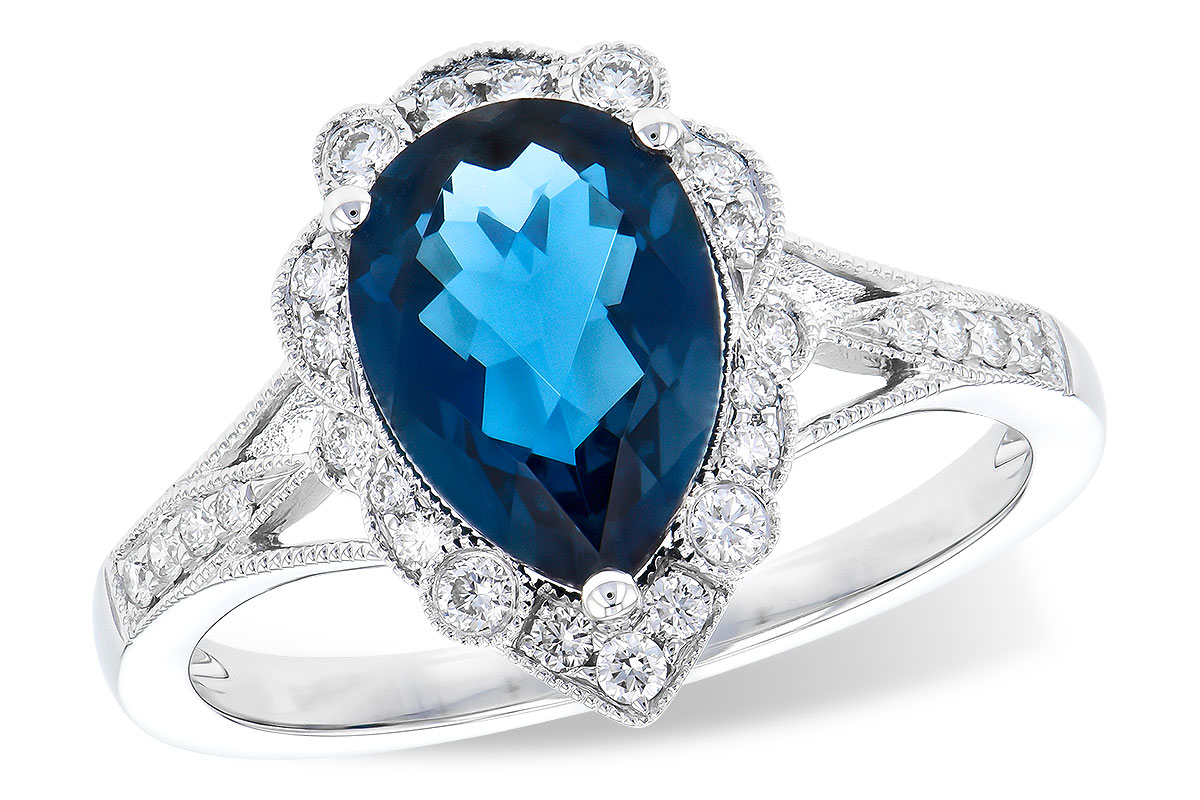 D309-15531: LDS RG 2.25 LONDON BLUE TOPAZ 2.47 TGW (10x7 PS)
